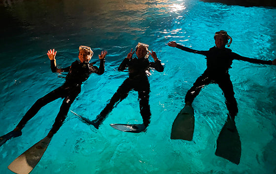 Blue Cave Snorkeling