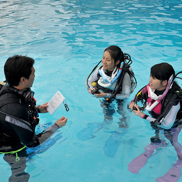 Diving license course